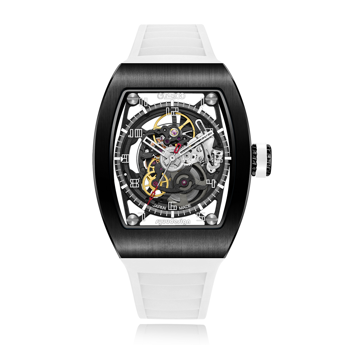Zeroo-Time-Watch-M2-The-Subaru-ZM002BBK-Black-and-White-1