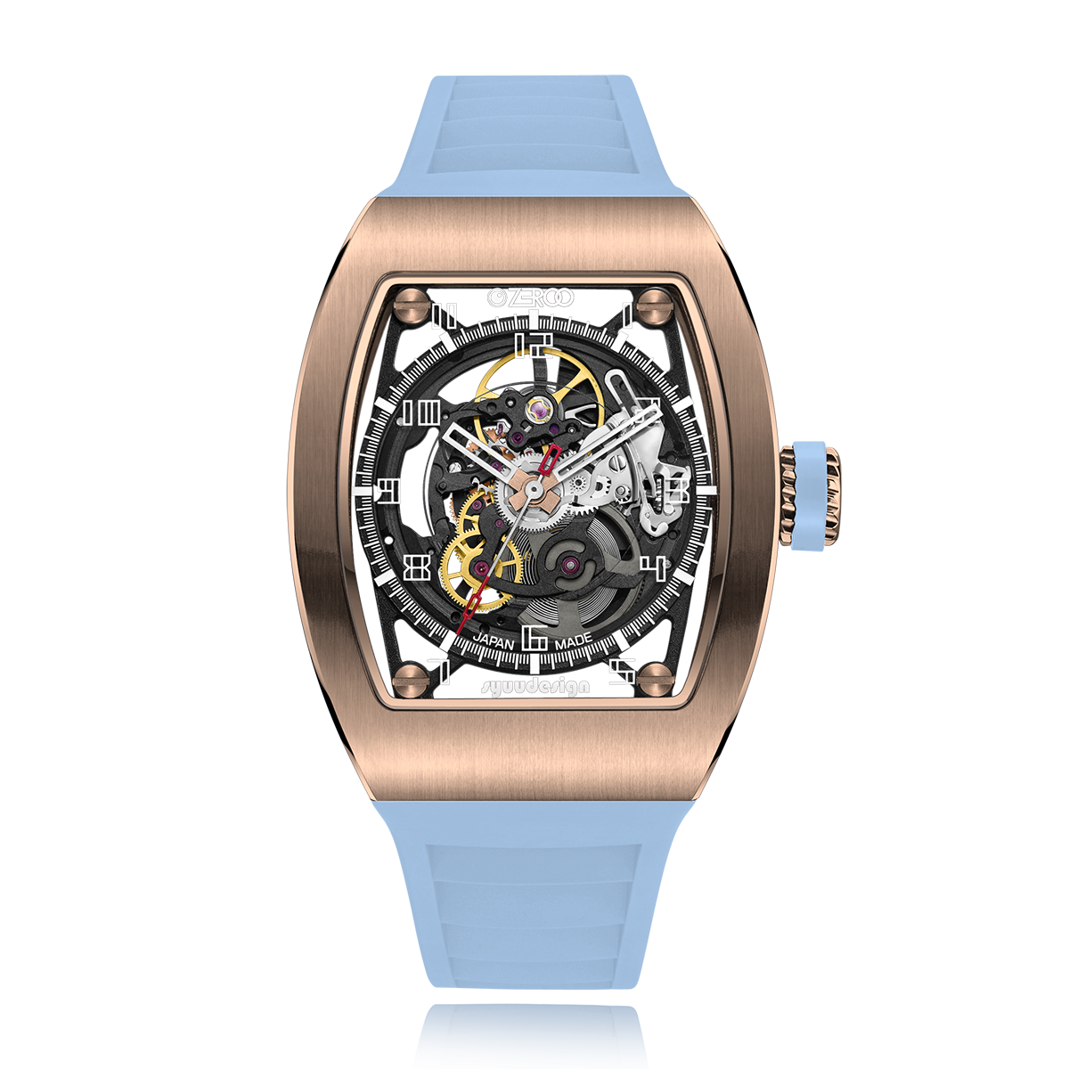 Zeroo-Time-Watch-M2-The-Subaru-ZM002BBK-Rose-Gold-and-Blue-1